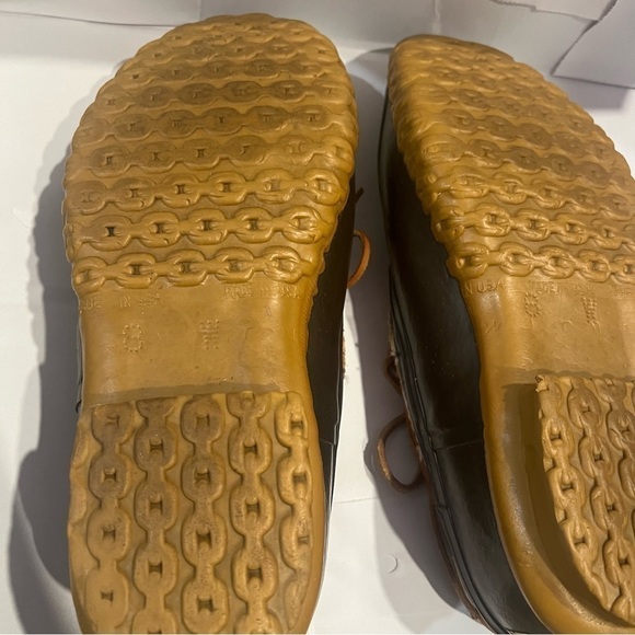 LL Bean Mens Rubber Moc Size 8 Wide main image 7